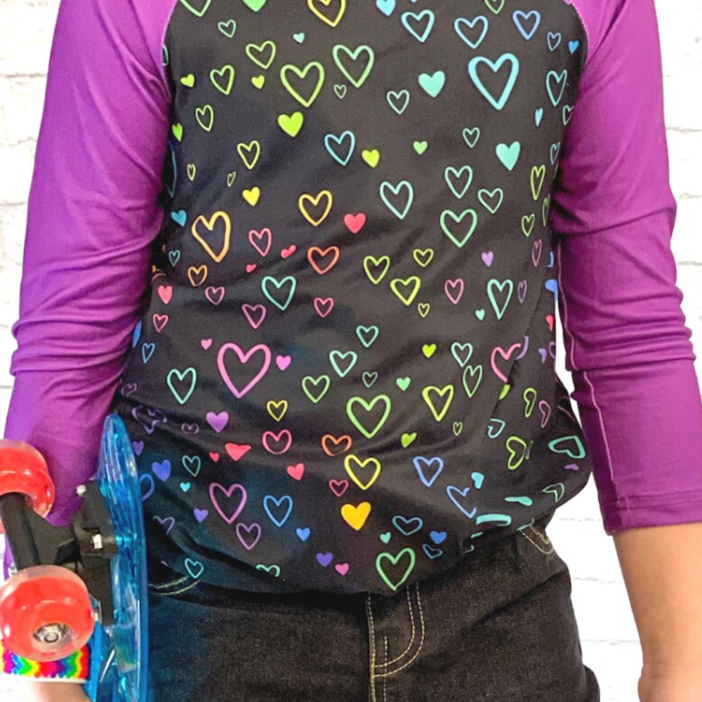 Neon Love Raglan - Picture 4 of 6